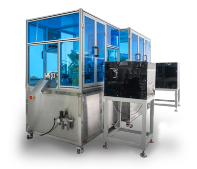 Automatic cutting and packing machine