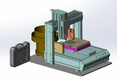 离心管自动装配、喷码设备